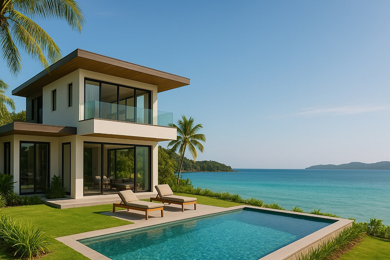 Modern home in Palawan